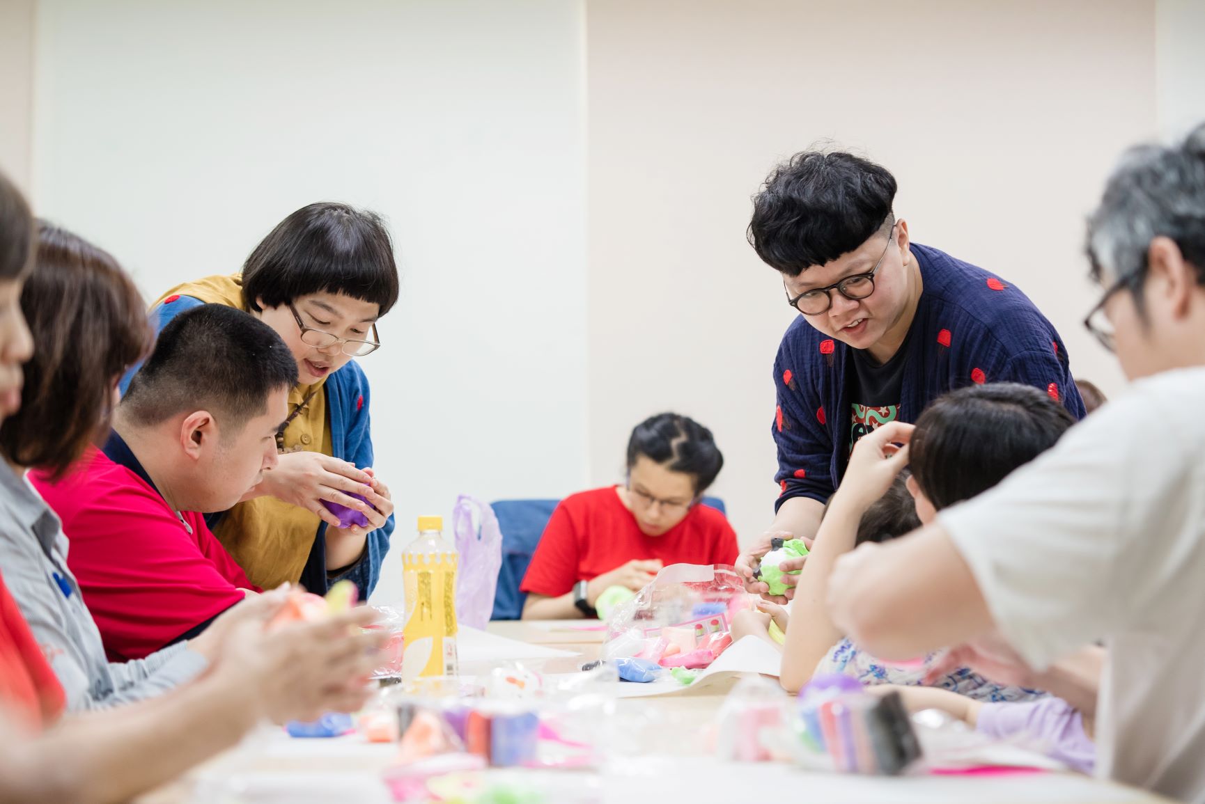 圖文：希望超人用愛追夢讓生命不留白。（記者楊清瑜攝影）