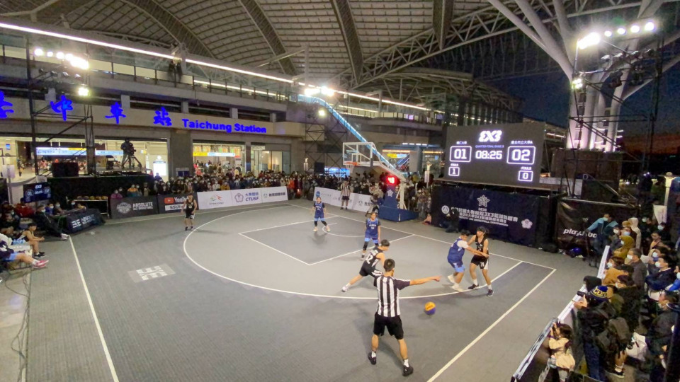 大專校院3x3籃球賽全國決賽台中開戰