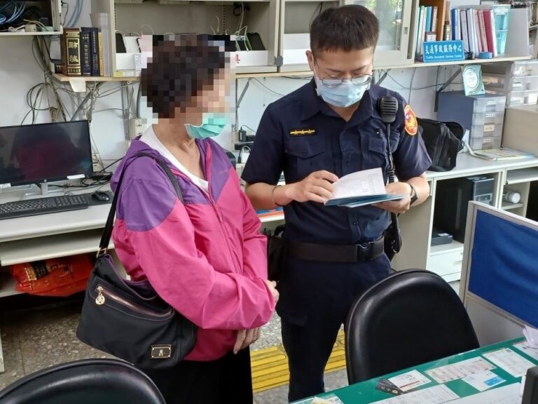 假檢警騙賣菜婦 新南警拆穿技倆阻詐 蕃新聞