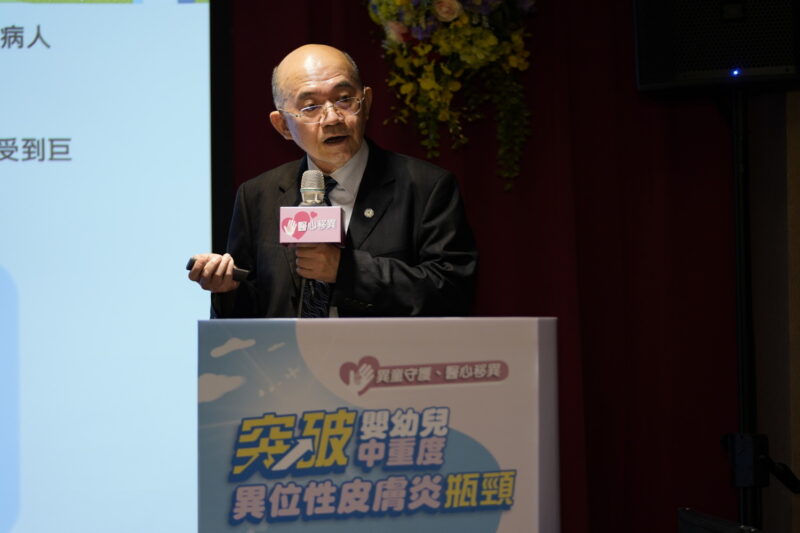 圖文：台灣過敏氣喘暨臨床免疫醫學會呂克桓理事長。