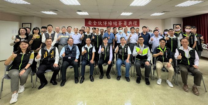 桃勞動檢查處與台灣電力公司桃園區營業處締結安全伙伴　預防職災發生
