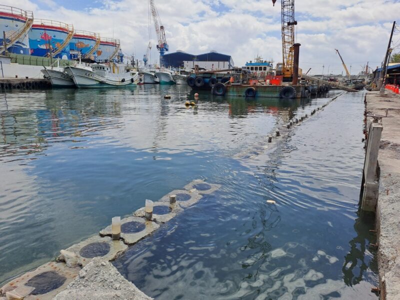 提供安全友善及便利工作環境   旗后漁港碼頭整建工程加速進行中