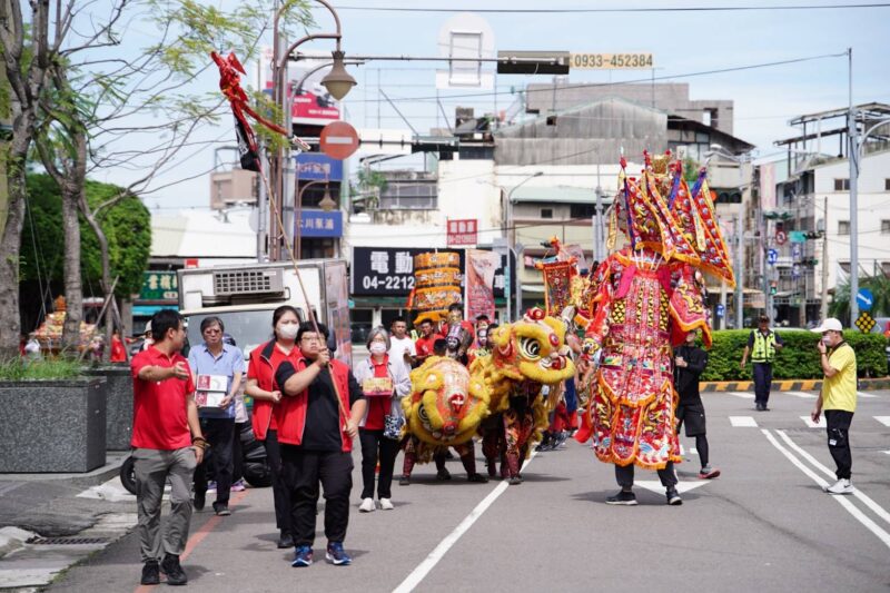 台中寶光宮十三尊壇宴 媽王會時輪起駕儀式 熱烈啟航