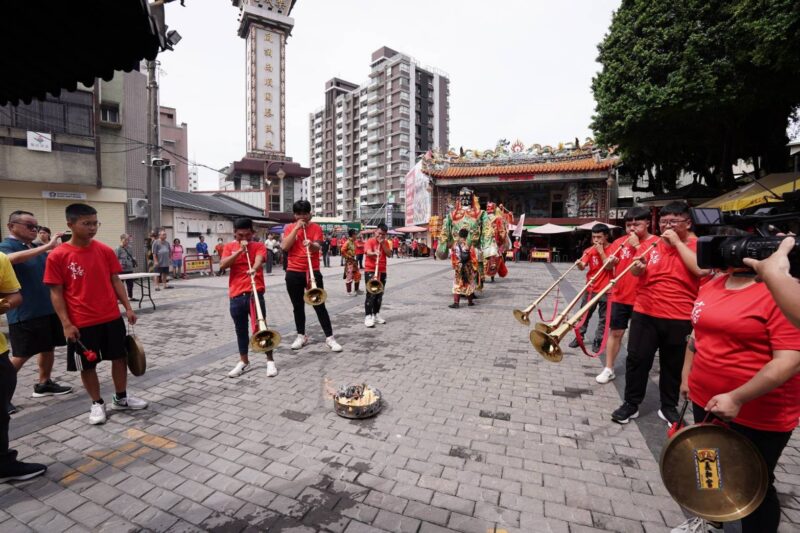 台中寶光宮十三尊壇宴 媽王會時輪起駕儀式 熱烈啟航