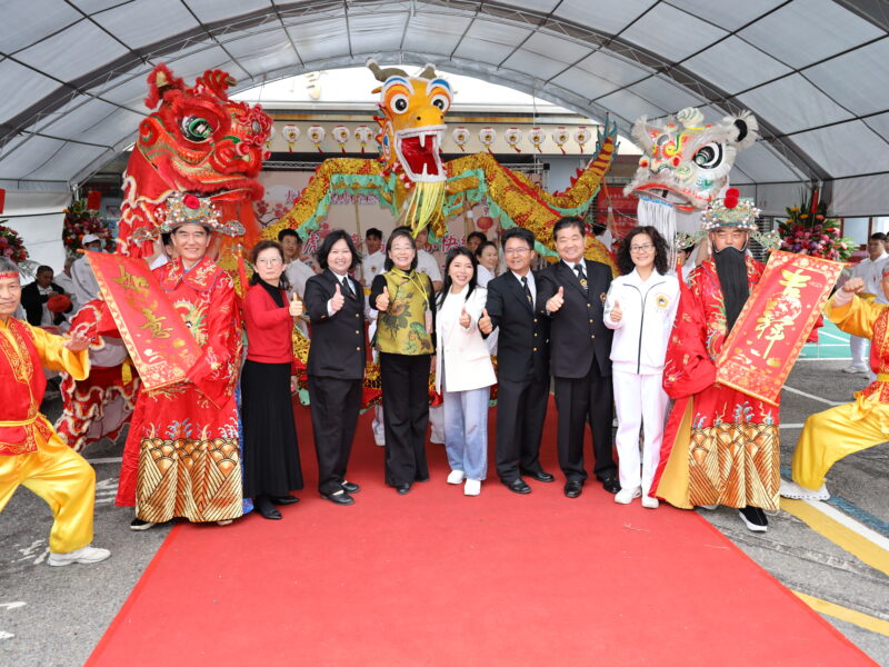 圖文：太極門虎尾道館於2月23日，舉辦館慶暨新春茶敍「虎你幸福 虎你快樂從頭到尾 好事花生」，雲林縣副縣長謝淑亞親臨致賀。