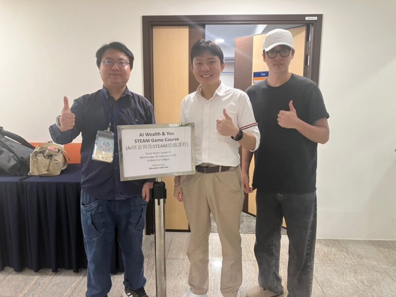 圖文:七大機構聯合認證:新加坡STEAM遊學團開創AI財商教育新視野。