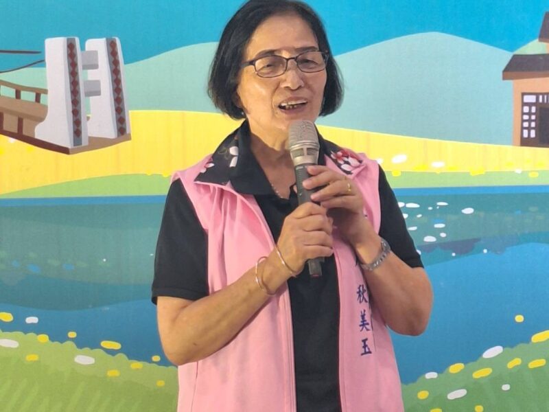 圖文:五峰鄉代表會主席秋美玉。