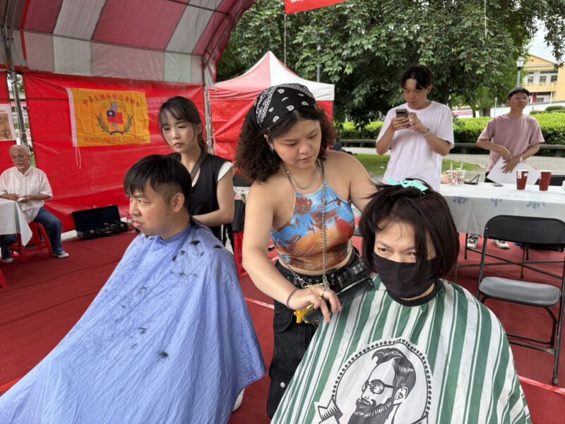 圖文:中華民國新聞記者協會舉辦「節能減碳 環保愛地球」活動。