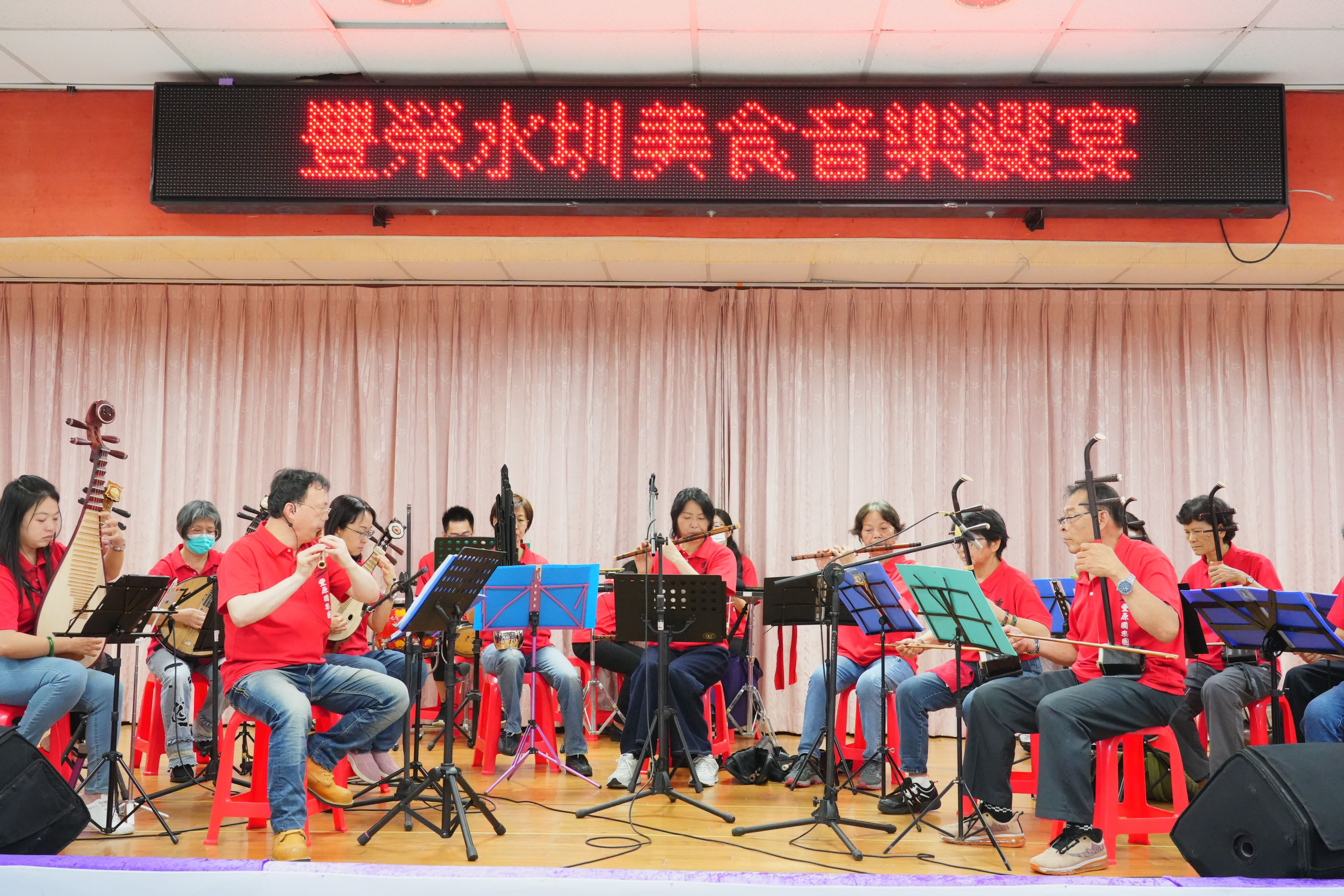 圖 台中市豐原國樂團帶來多首精彩曲目 記者王偉翻攝