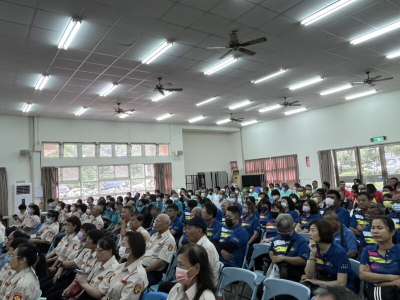 圖文:霧峰分局舉辦114年守望相助隊常年訓練 凝聚團隊合作精神。