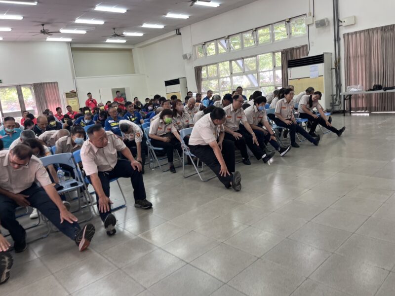 圖文：霧峰分局舉辦114年守望相助隊常年訓練 凝聚團隊合作精神。