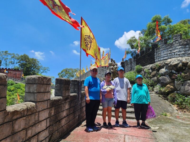 圖文:台南白河萬里長城開啟一日暢遊精彩之旅。