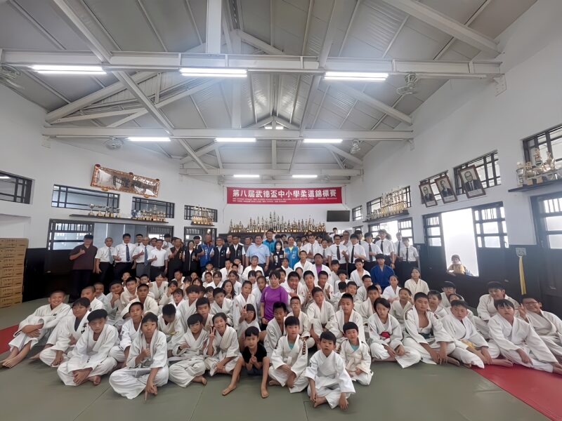 圖 第八屆武德盃中小學柔道錦標賽盛大開幕-選手齊聚一堂 記者王偉翻攝