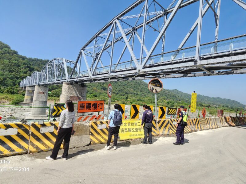 圖 危險水域聯合稽查 記者王偉翻攝