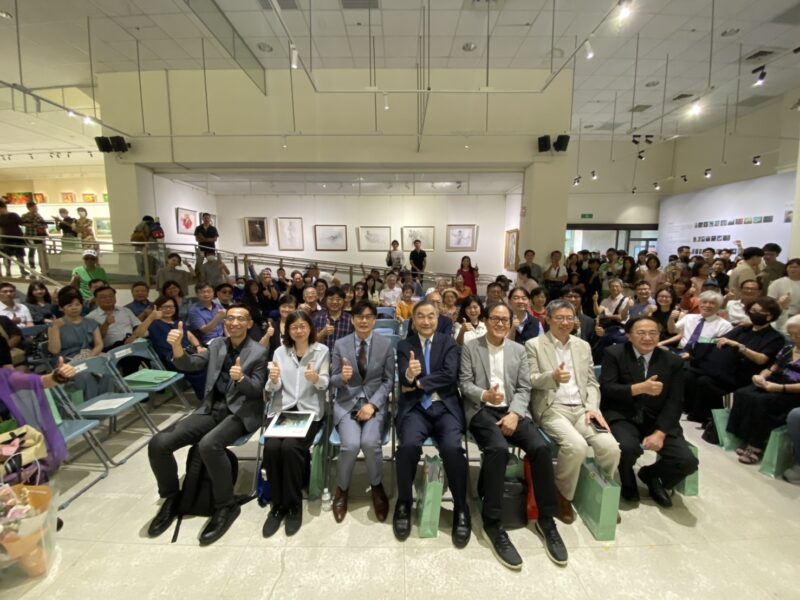 圖 林欽賢創作展7日開幕式熱鬧非凡 記者王偉 翻攝