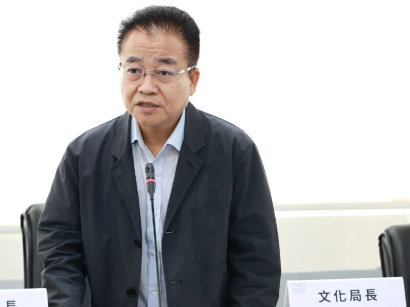 圖文：南投文化局長林榮森回興大任教 縣府將聘縣政顧問。