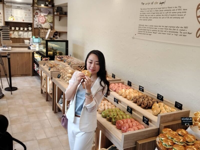 圖文:貝果專賣店結合終身學習協會 本週華麗登場。
