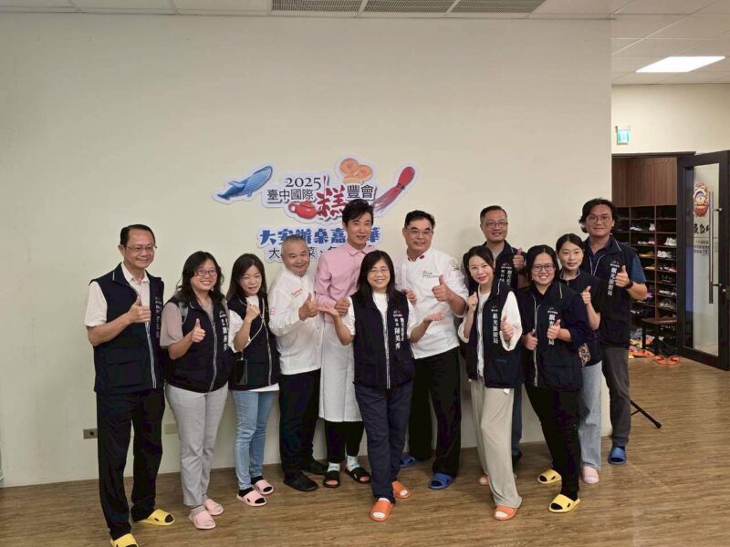 圖文：中市觀旅局匯聚海線美食振興地方觀光 三大名廚預熱糕豐會辦桌嘉年華。