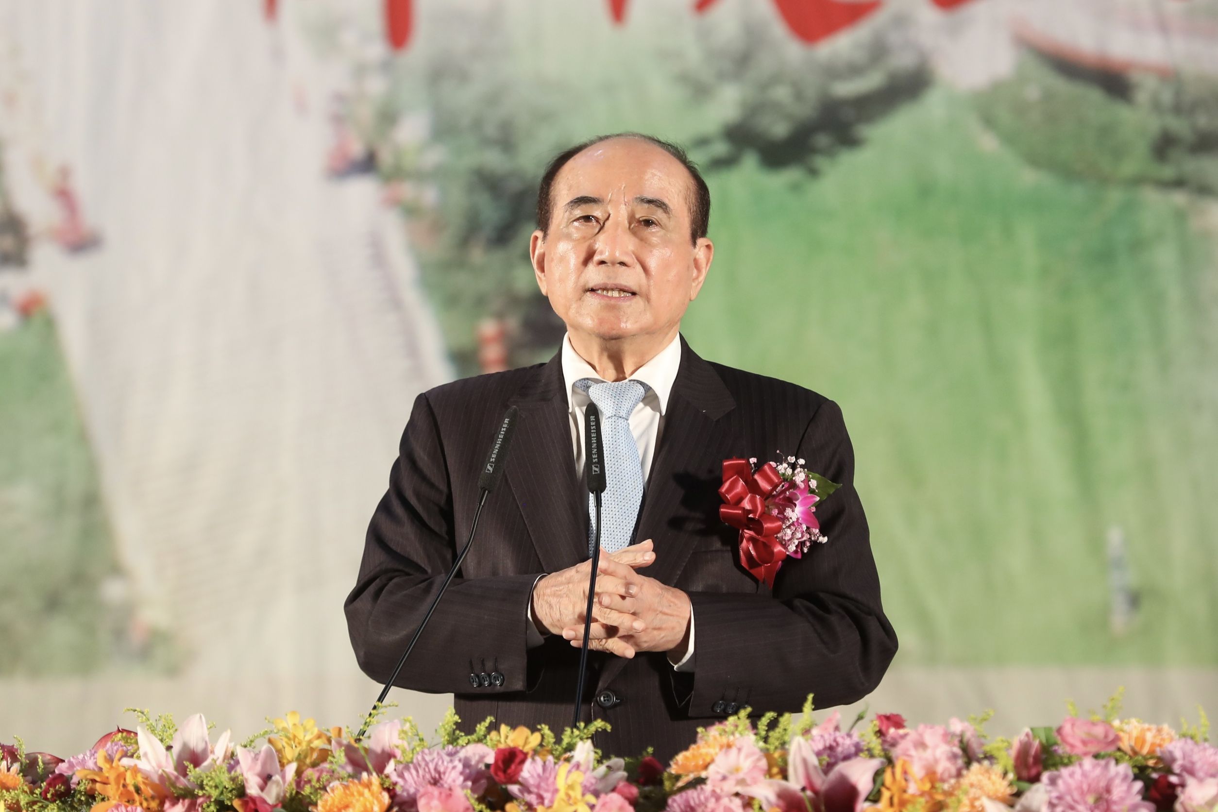 圖 前立法院長王金平蒞臨致詞 記者王偉翻攝