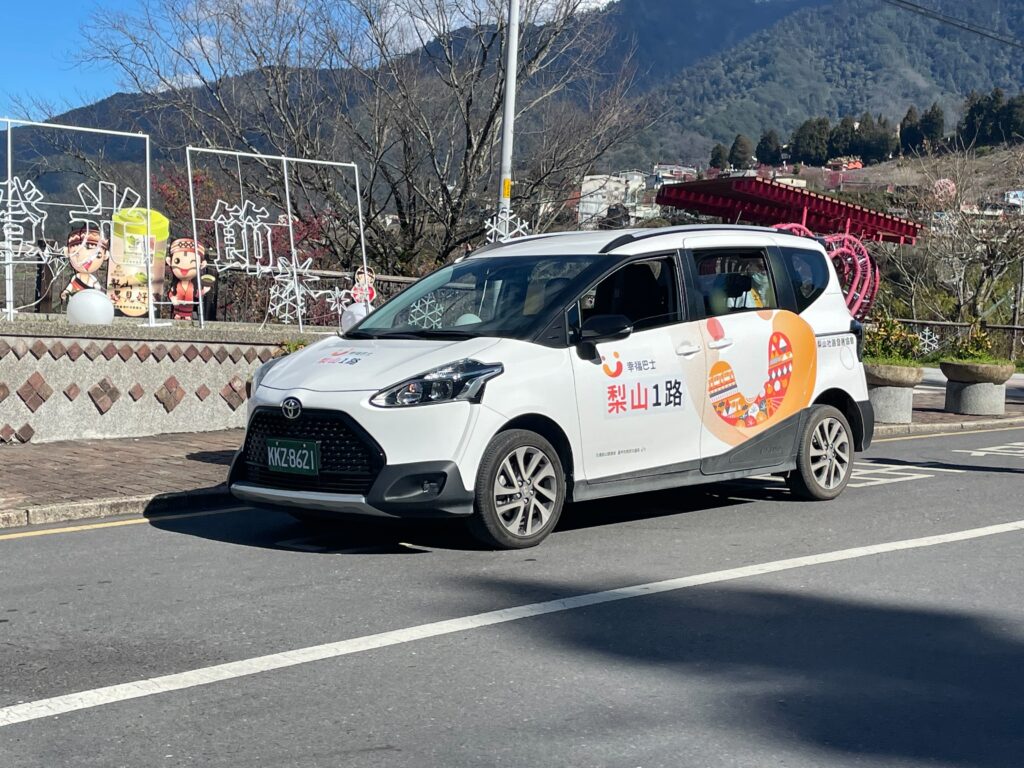 圖 梨山幸福巴士整體滿意度高達93--滿足偏遠地區通勤交通需求 記者王偉翻攝