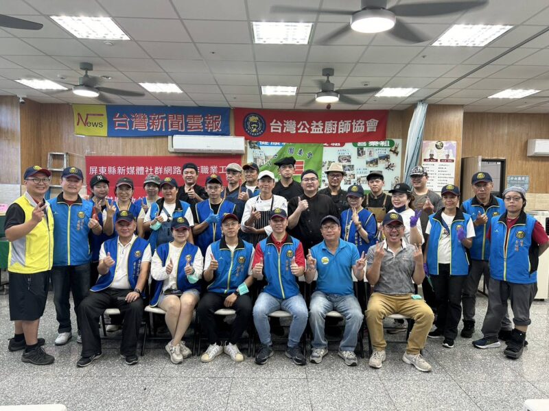 圖文：媒體齊心傳愛、迦南養護院飄香洋溢愛心 公益廚師送暖。
