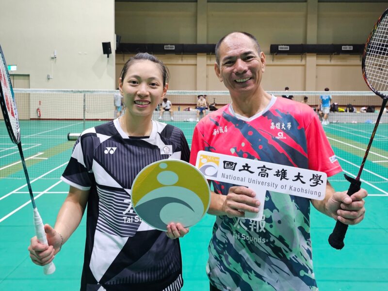高雄大學運競系黃宥薰  世界羽球排名躍升第46名
