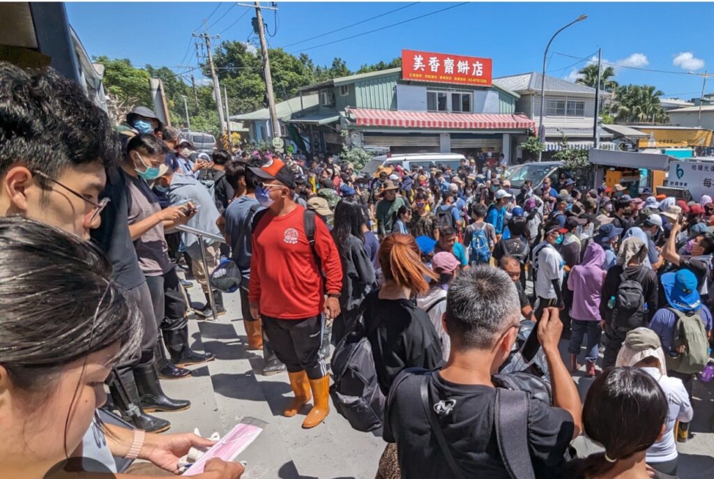 圖文：台灣區觀光協會聯合會總會長林務局長呼籲：花蓮災後救援應聚焦實質幫助。