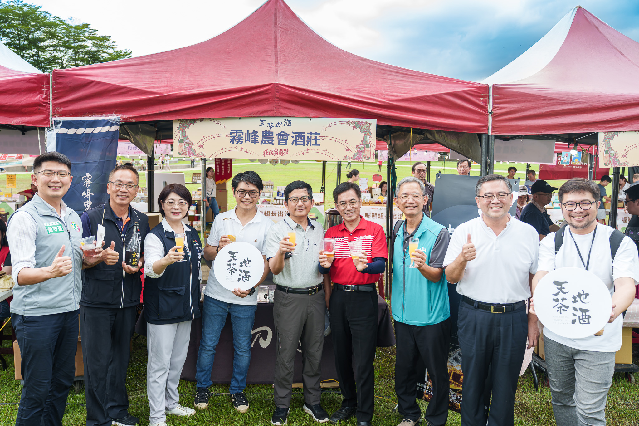 圖 阿罩霧玩爵聚落-以市集推廣地酒文化及在地特色店家 記者王偉翻攝