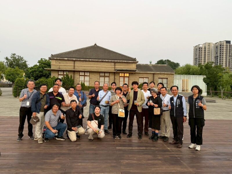 圖 大島造園土木株式會社-由社長大島健資親率團隊-於8日傍晚專程造訪臺中 記者王偉翻攝
