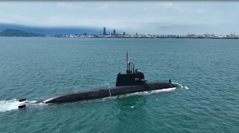 台船公司澄清海鯤軍艦測試無滲水 籲媒體查證 台船公司澄清海鯤軍艦測試無滲水 籲媒體查證