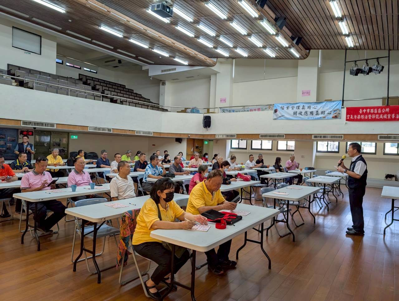 西區區公所首辦「宗教團體研習會」 助轄內宮廟精進行政與禮儀實務