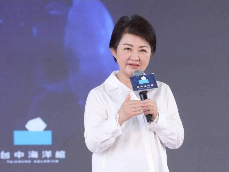 圖文:台中海洋館經三任市長開幕 盧秀燕:四大創舉實現孩童夢想。