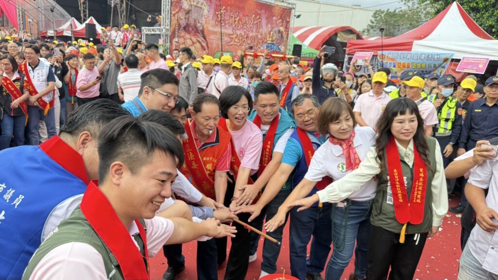 圖文:新北北辰宮建宮48週年慶典遶境宗教護世善行啟民心展現信仰力量與社會關懷(圖文:一生福報社長徐璋穆/提供)。