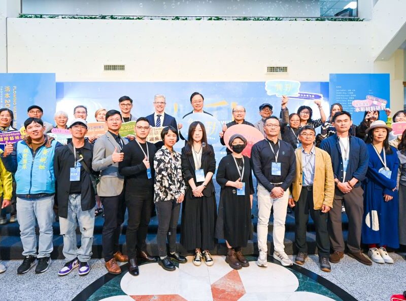 「觸動」水彩雙年展開幕　吸引國內外水彩名家關注促成交流契機