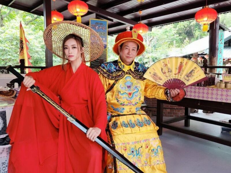 圖文：白河萬里長城步道人氣攀升　南台灣冬季旅遊爆紅古裝體驗 社群打卡新亮點。