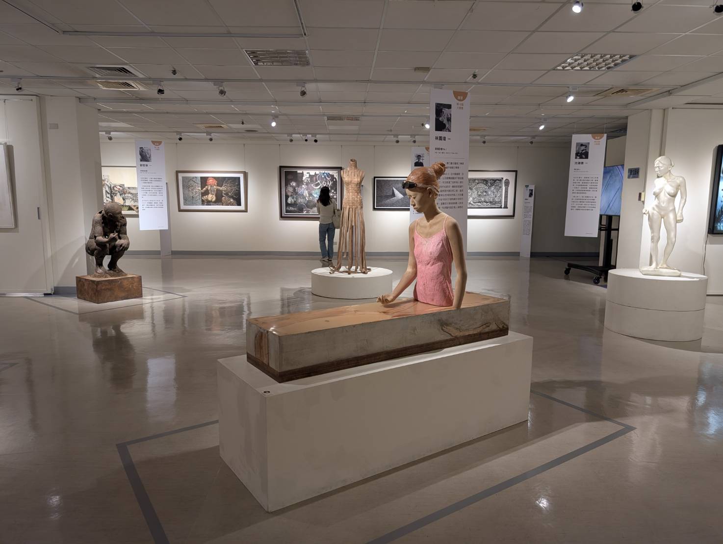 大墩美展30週年特展開幕　151件作品呈現三十年創作軌跡