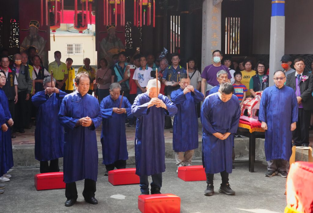 圖 市定古蹟西屯張廖家廟秋祭大典隆重登場-見證百年家廟文化傳承 記者王偉翻攝