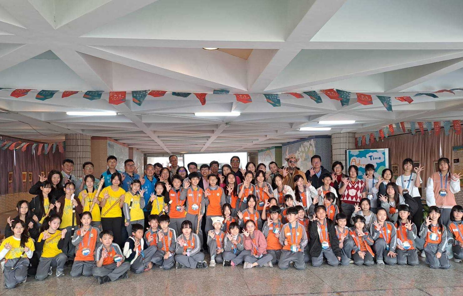 《游於藝》校園巡迴藝術展走進北屯陳平國小