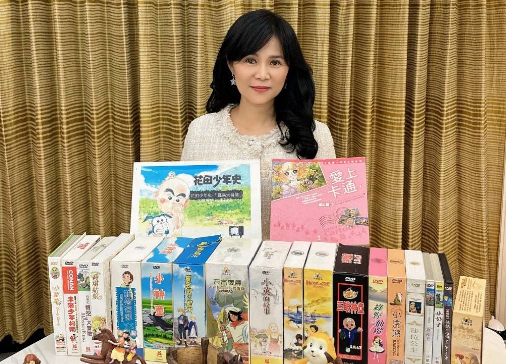圖文：音樂創作歌手張童童發行小英的故事、湯姆歷險記等多部懷舊卡通系列。