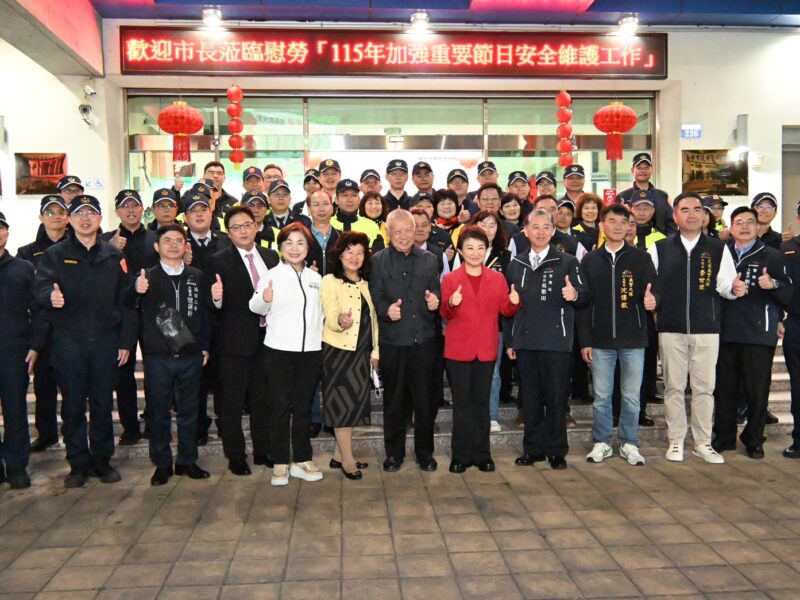 圖文：中市警啟動「馬上安全」春節酒測專案　全天候強力取締酒（毒）駕不間斷。