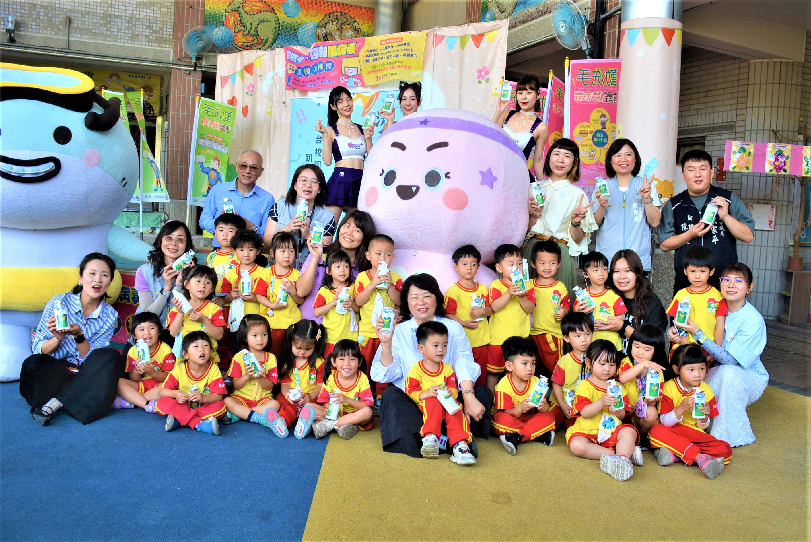 守護幼兒健康　企業捐贈洗手乳