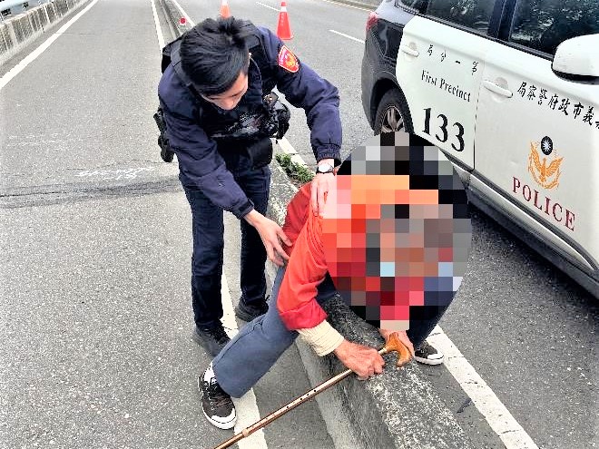 擅離老人之家　北興警尋獲老翁護返家