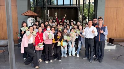 一分局特別提前於3月6日舉辦婦女節慶祝活動。（圖/謝榮浤翻攝）