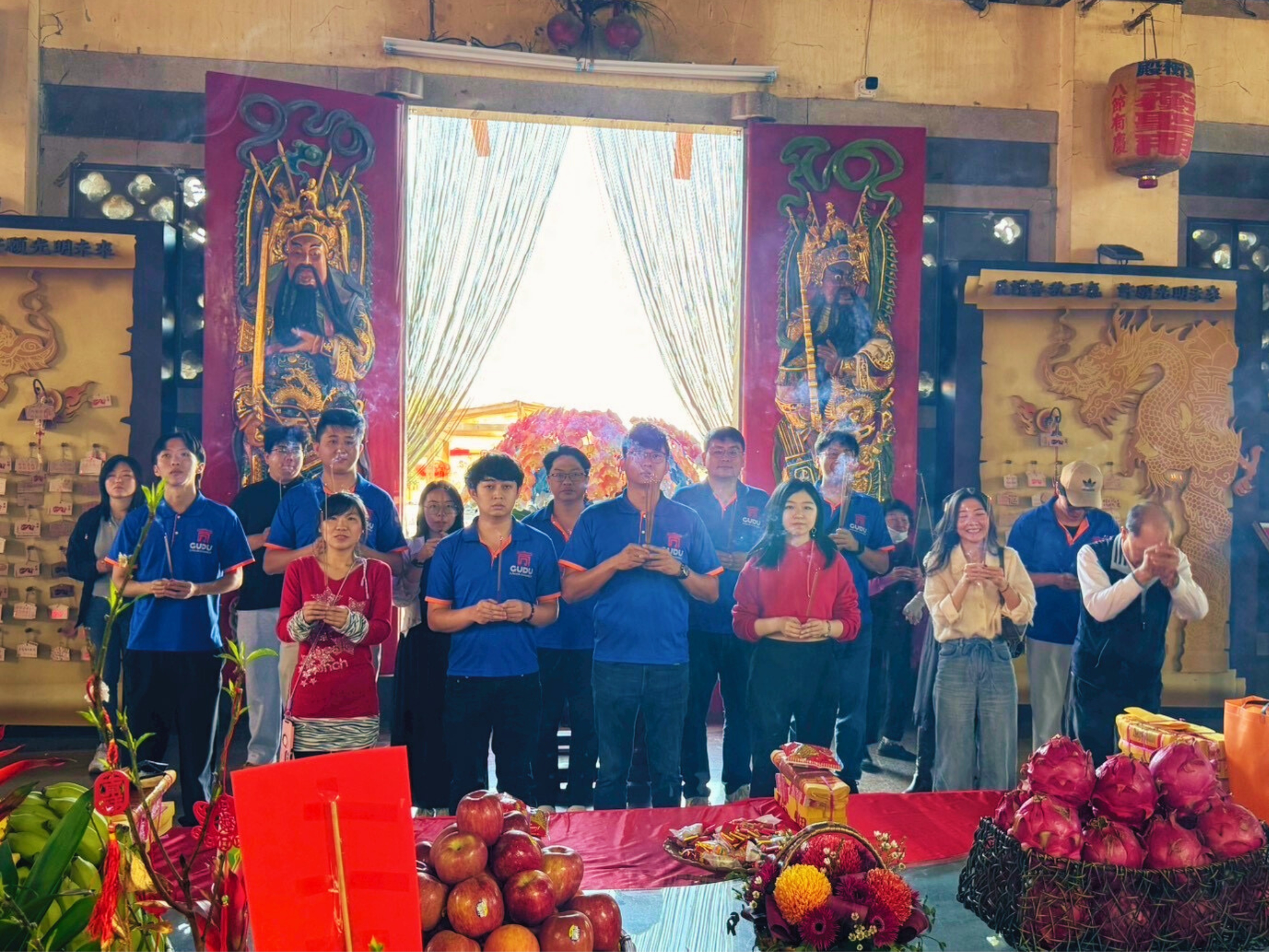 深耕淺山文化的青年力量：古都國際青年商會新春團拜走入龍崎
