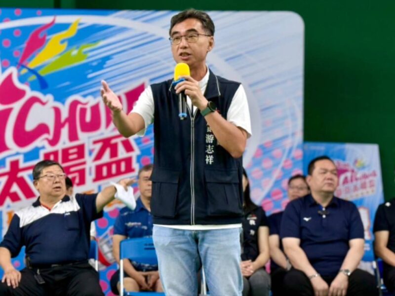 圖文：台中太陽盃羽球賽盛大開賽 近2000人次同場競技創紀錄。