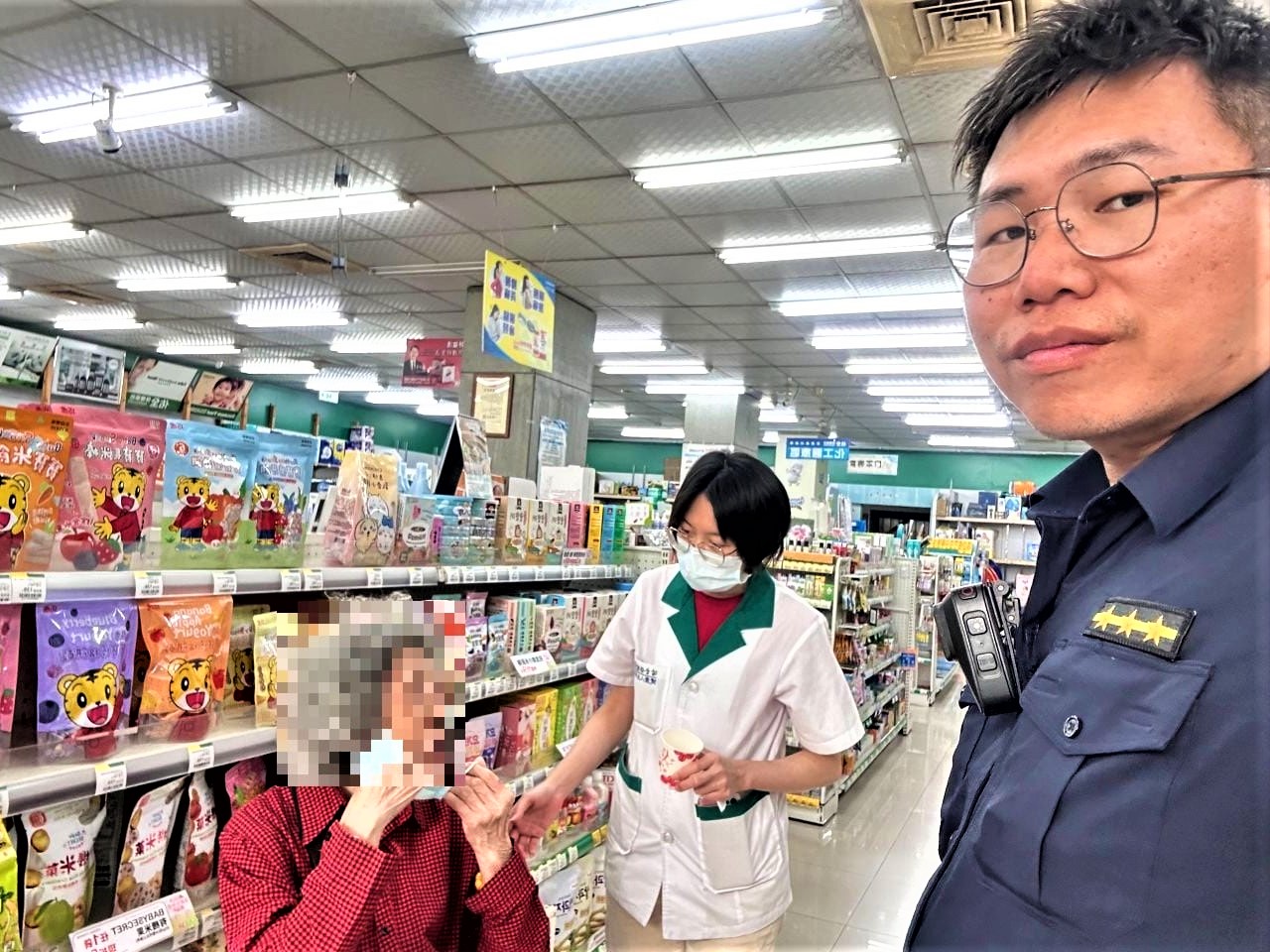 助迷途老婦返家　興安警深獲市民讚許