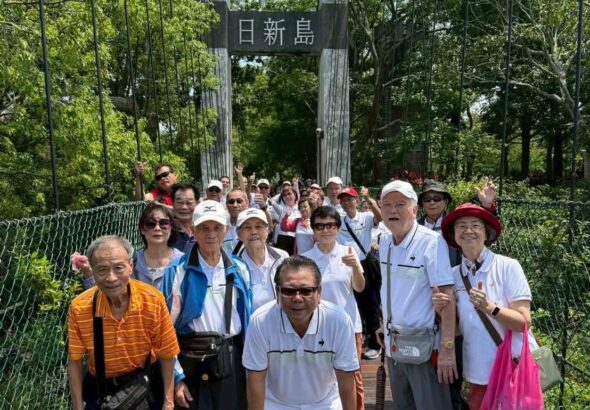 圖文：台北市嘉義旅北同鄉會中埔聯誼會苗栗春季郊遊歡聲笑語中圓滿落幕。/徐璋穆臉書。